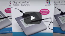 Wacom Signature Set Video