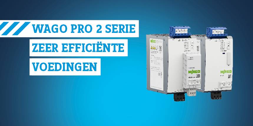 Wago Pro 2 voedingen